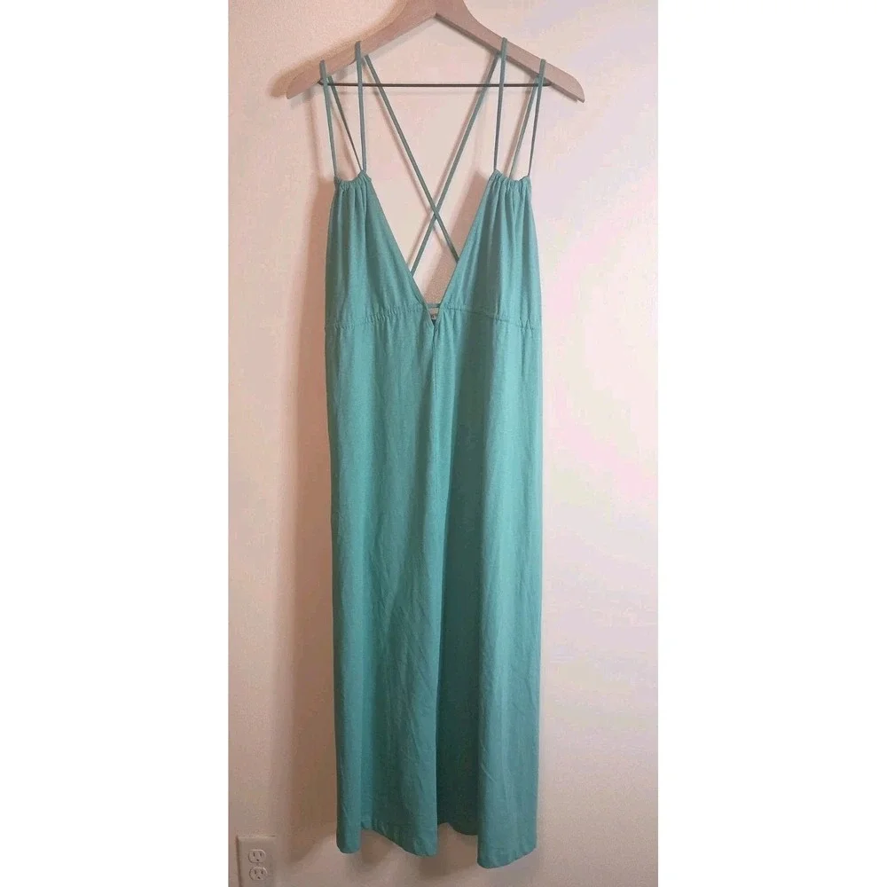 turquoise green dress zara Zara Collection deep Turquoise slinky fitted